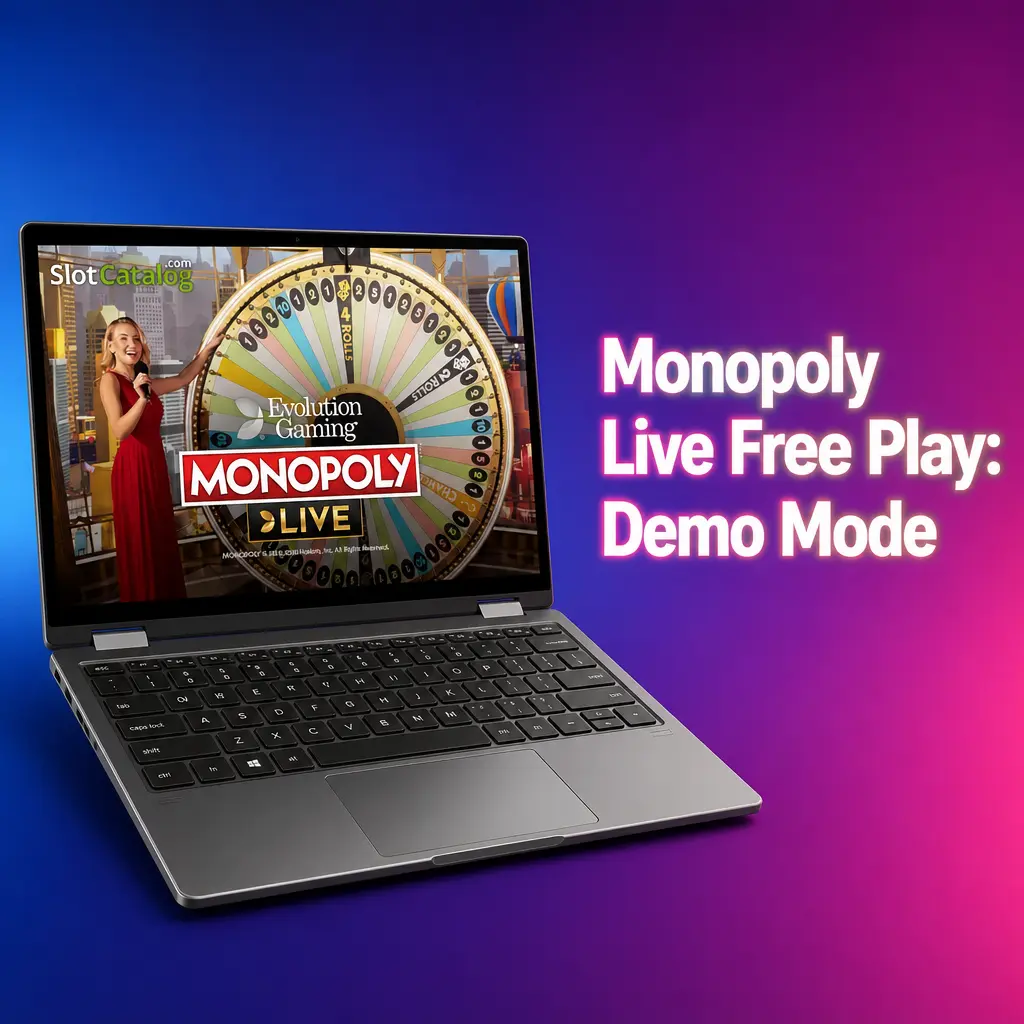 Monopoly Live demo mode wheel and betting panel
